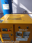 Винтовые компрессоры "Berg" ВК-5.5/10Р для Института Теплофизики СО РАН