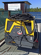 Проект - Винтовой компрессор Comprag DACS 3 (на шасси) для ООО ЭталонСтрой