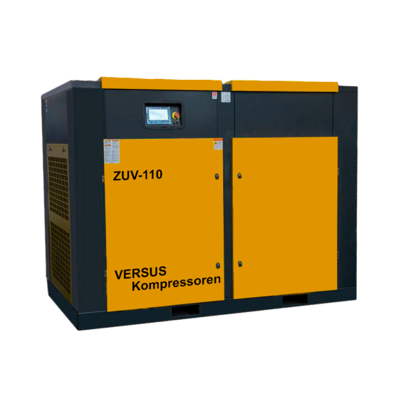 Винтовой компрессор ZUV – 110 10 бар прямой привод IP 23 F