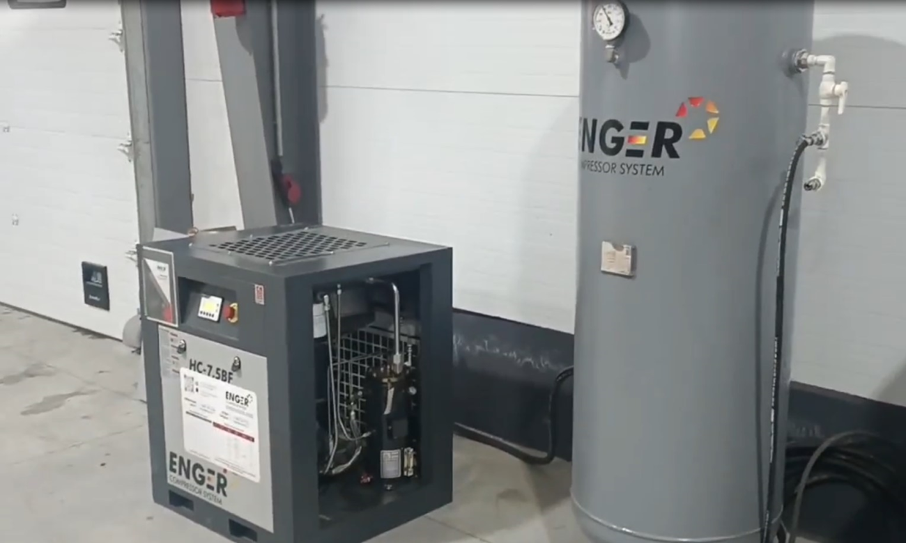 Винтовой компрессор Enger HC-7,5BF 8 для ООО НДС