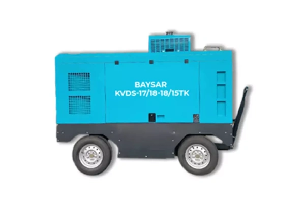 Передвижной компрессор Baysar KVDS-17/18-18/15TK